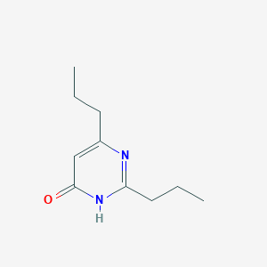 molecular formula C10H16N2O B1384487 2,6-Dipropyl-3,4-dihydropyrimidin-4-one CAS No. 91010-71-8