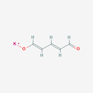 molecular formula C₅H₅O₂K B013845 Potassium Glutaconate CAS No. 40418-44-8
