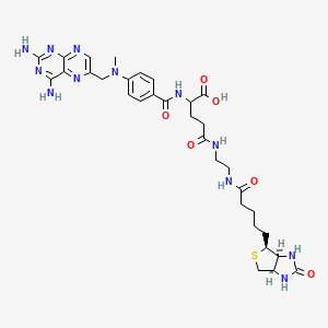 molecular formula C32H42N12O6S B13845066 Methotrexyl-N'-biotinylethylenediamine 