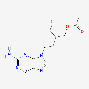 molecular formula C12H16ClN5O2 B13845196 Desacetoxy Chloro Famciclovir 