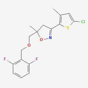 molecular formula C17H16ClF2NO2S B13845255 5-Chloro-methiozolin 