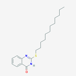 2-dodecylsulfanyl-3H-quinazolin-4-one