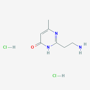 2-(2-Aminoethyl)-6-methyl-4-pyrimidinol dihydrochloride