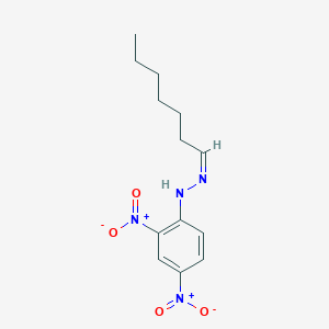 molecular formula C13H18N4O4 B13845384 Heptaldehyde-dnph 