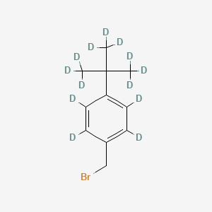 molecular formula C11H15Br B13845441 4-tert-Butylbenzyl Bromide-D13 