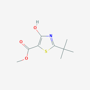 2-tert-Butyl-4-hydroxy-thiazole-5-carboxylic acid methyl ester