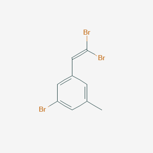 1-Bromo-3-(2,2-dibromovinyl)-5-methylbenzene
