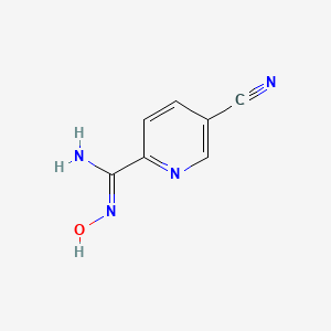 5-cyano-N'-hydroxypyridine-2-carboximidamide