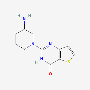 2-(3-aminopiperidin-1-yl)thieno[3,2-d]pyrimidin-4(3H)-one