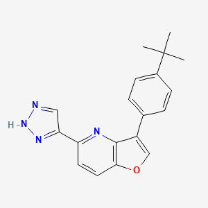 molecular formula C19H18N4O B13845929 MU1787 