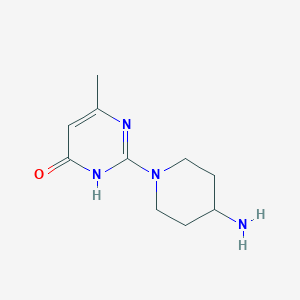 2-(4-aminopiperidin-1-yl)-6-methylpyrimidin-4(3H)-one
