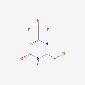 2-(Chloromethyl)-6-(trifluoromethyl)pyrimidin-4-ol
