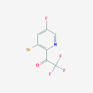 1-(3-Bromo-5-fluoropyridin-2-yl)-2,2,2-trifluoroethanone