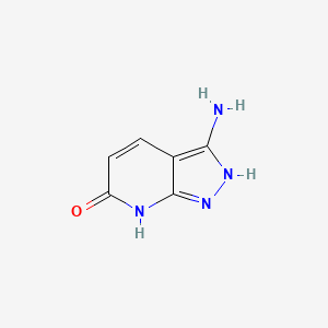 3-amino-2H-pyrazolo[3,4-b]pyridin-6-ol