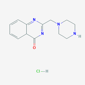 B1384639 2-(Piperazin-1-ylmethyl)-3,4-dihydroquinazolin-4-one hydrochloride CAS No. 1158278-38-6