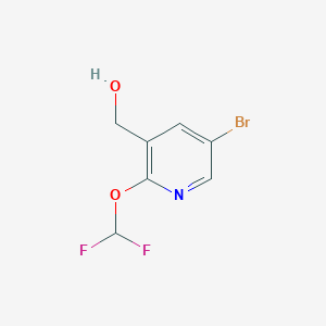 (5-Bromo-2-(difluoromethoxy)pyridin-3-yl)methanol