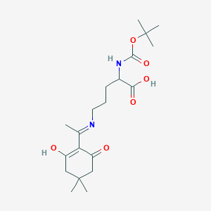 molecular formula C20H32N2O6 B1384649 Boc-D-Orn(Dde)-OH CAS No. 1313054-90-8