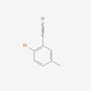 B1384655 1-Bromo-2-ethynyl-4-methylbenzene CAS No. 2196194-33-7