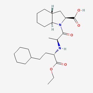 molecular formula C24H40N2O5 B13846610 Hexahydrotrandolapril 