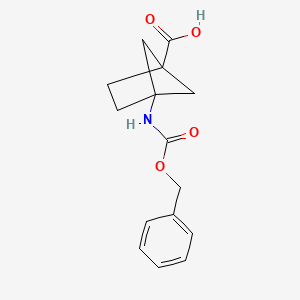 4-(((Benzyloxy)carbonyl)amino)bicyclo[2.1.1]hexane-1-carboxylic acid