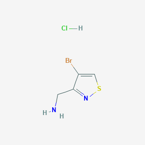 4-Bromo-3-isothiazolemethanamine hydrochloride