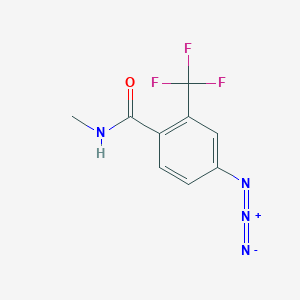4-Azido-N-methyl-2-trifluoromethylbenzamide