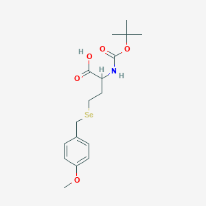 molecular formula C17H25NO5Se B1384683 Boc-HomoSec(Mob)-OH CAS No. 669015-36-5