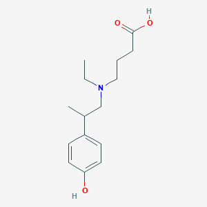 molecular formula C15H23NO3 B13846837 Desmethyl Mebeverine Acid 