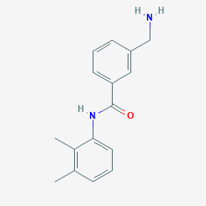 molecular formula C16H18N2O B13846879 3-(aminomethyl)-N-(2,3-dimethylphenyl)Benzamide 