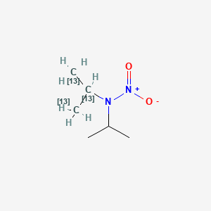 molecular formula C6H14N2O2 B13846973 Dipna-13C3 