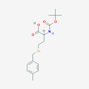 molecular formula C17H25NO4Se B1384699 Boc-HomoSec(pMeBzl)-OH CAS No. 1951433-73-0