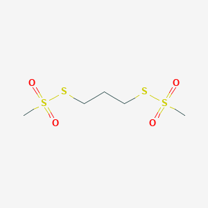 molecular formula C5H12O4S4 B013847 1,3-Bis(methylsulfonylsulfanyl)propane CAS No. 55-96-9