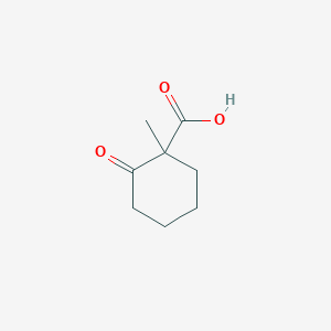 molecular formula C8H12O3 B138471 1-Methyl-2-oxocyclohexanecarboxylic acid CAS No. 152212-62-9