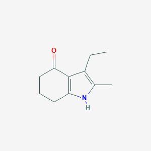 3-ethyl-2-methyl-1,5,6,7-tetrahydroindol-4-one