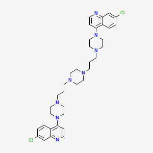 molecular formula C36H46Cl2N8 B1384726 Unii-bcl52W269S CAS No. 86486-21-7