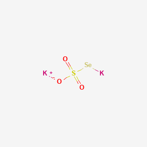 molecular formula K2O3SSe B13847273 Dipotassium Selenosulfate; Potassium selenosulfate; Potassium selenosulfate (K2SeSO3) 