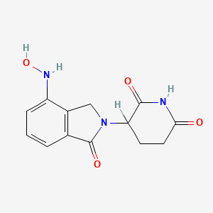molecular formula C13H13N3O4 B13847296 N-Hydroxy Lenalidomide 