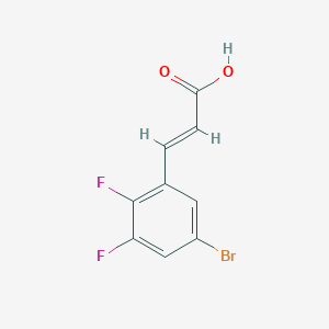 5-Bromo-2,3-difluorocinnamic acid