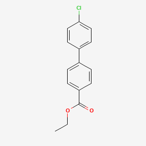 molecular formula C15H13ClO2 B13847306 Ethyl 4'-chloro-1,1'-biphenyl-4-carboxylate 