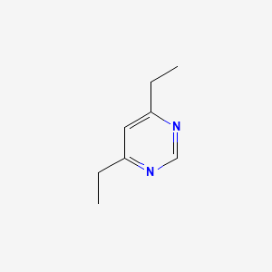 molecular formula C8H12N2 B13847352 4,6-Diethylpyrimidine 