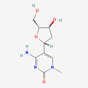 B1384737 4-Amino-5-(2-deoxy-b-D-ribofuranosyl)-1-methyl-2(1H)-pyrimidinone CAS No. 1166395-05-6