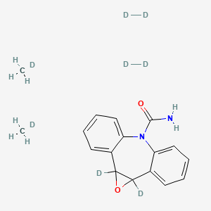 molecular formula C17H24N2O2 B13847396 Carbamazepine 10,11-Epoxide-d8 (Major) 
