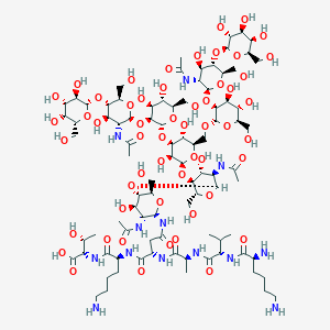 molecular formula C90H155N13O54 B1384745 G2-peptide 