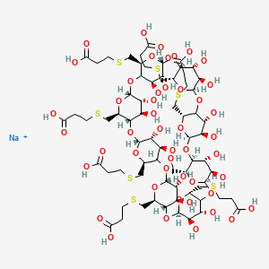 molecular formula C69H108NaO47S7+ B13847451 Monohydroxy Sugammadex Sodium 