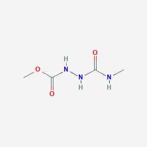 molecular formula C4H9N3O3 B13847556 2-(Methylcarbamoyl)hydrazinecarboxylic Acid Methyl Ester 