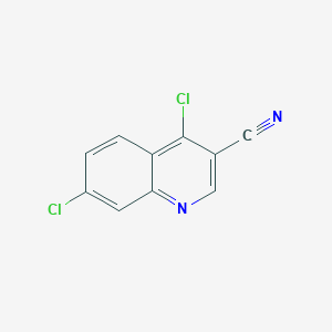 molecular formula C10H4Cl2N2 B1384756 4,7-Dichloroquinoline-3-carbonitrile CAS No. 936498-07-6
