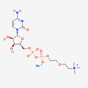 molecular formula C16H29N4NaO12P2 B13847569 Ethoxy Citicoline Sodium 