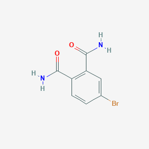 molecular formula C8H7BrN2O2 B1384766 4-Bromophthalamide CAS No. 490038-15-8