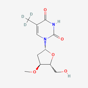 molecular formula C11H16N2O5 B13847792 3'-O-Methyl Thymidine-d3 