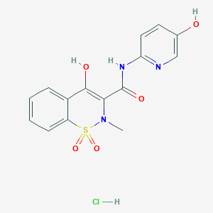 molecular formula C15H14ClN3O5S B13847859 5'-Hydroxypiroxicam Hydrochloride 